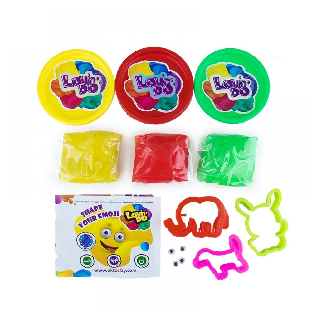 Creative set Play dough set -  Aroma 3 cups  