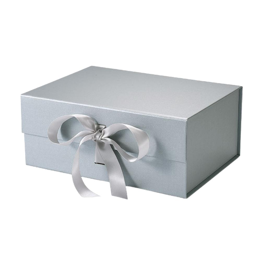 Poklon kutija - Biserno srebrna