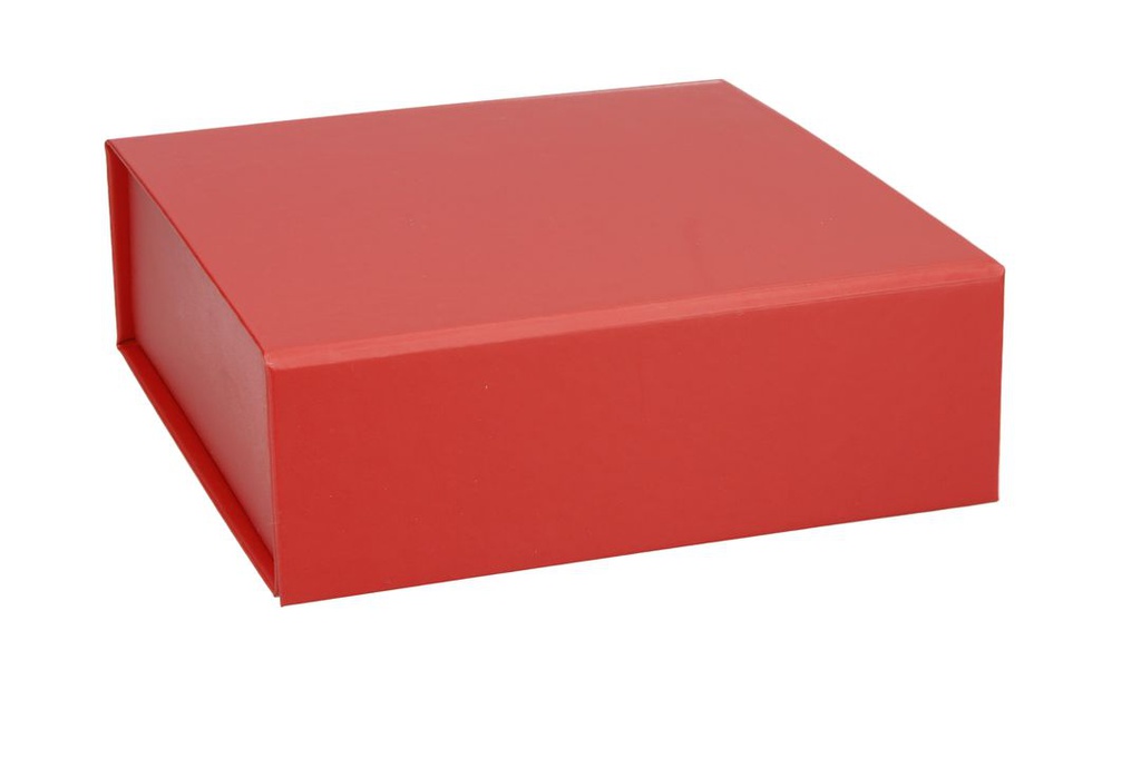 Magnetna kutija 22x22x10cm (Crvena-Matt)