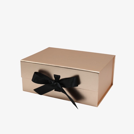 [MFMB1532] Magnetna poklon kutija A5D - Zlatno ružičasta